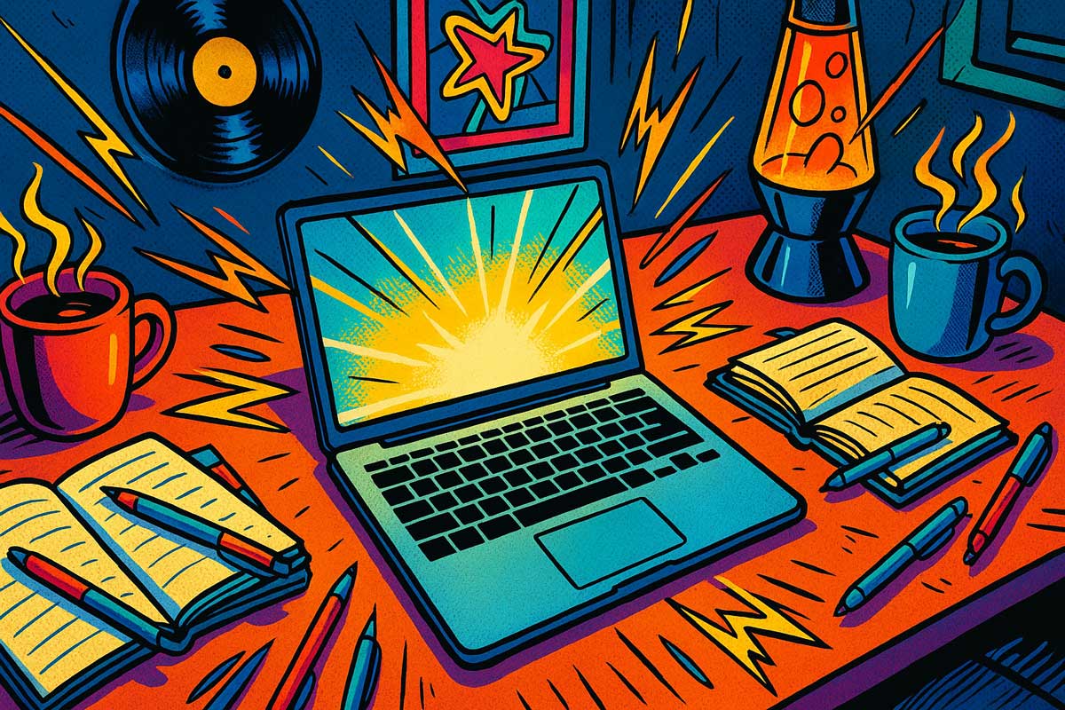 Seven Days, Zero Chill: My First Week Blogging Daily Without Throwing My MacBook